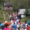 Uroczystości patriotyczne pod Przehybą w pobliżu kamienia św. Kingi